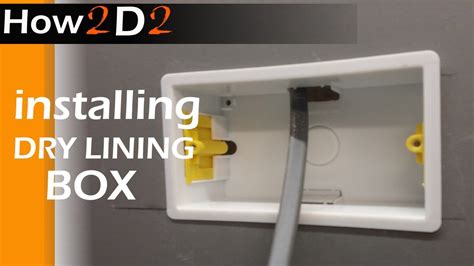 plasterboard junction box|installing electrical box on drywall.